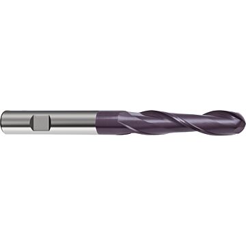 Fresa agujero largo con r. total XL (2 cortes) Fresa agujero largo con r. total XL (2 cortes)