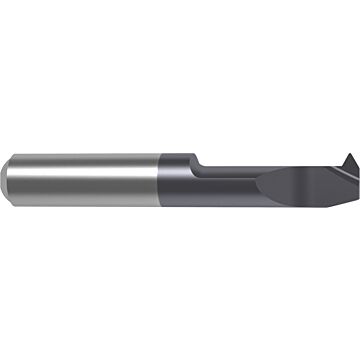 Pastilha de corte para rosca interna, perfil parcial - rosca metrica standard Pastilha de corte para rosca interna, perfil parcial - rosca metrica standard