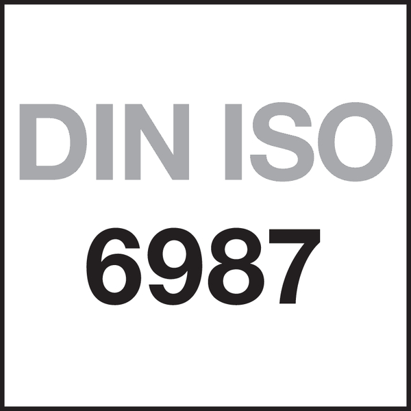 Norm: DIN ISO 6987